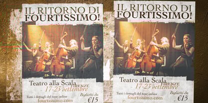 Cochin Font Poster 4